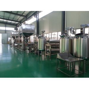 CE 500kg/H 150kw Peanut Butter Manufacturing Machine