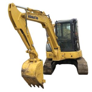 5.5Ton Operating Weight Used Komatsu PC55MR Excavator With Original Hydraulic