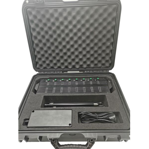 DC 27v / 14.6A Power Output Radio Wave Jammer Radius 5 - 8m High Power