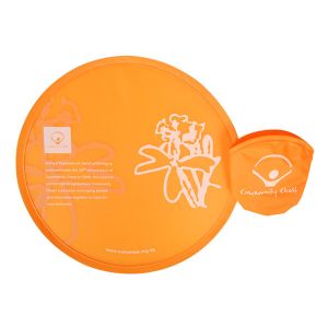 Foldable Frisbee / Flyer Disc with Pouch