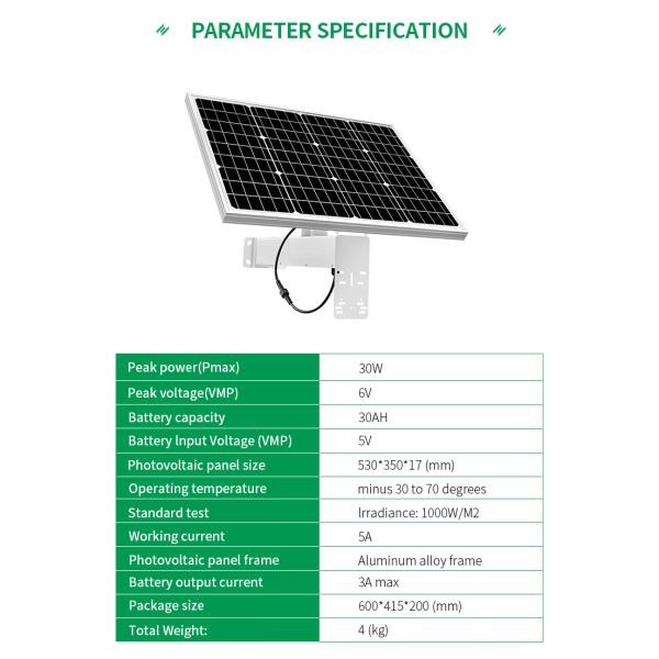 HighFly New Arrival EU Warehouse Half Cells Solar System 30W 5V Fixed solar panels