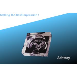 cristal ashtray/ashtray/glass ashtray/cigarette gift/eagle ashtray