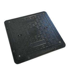 High Traffic Load Polymer Square Manhole Cover and Frame Wholesale