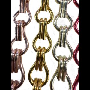 Sample Free Aluminium Chain Fly Screen Good Ventilation High Durability