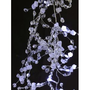 Quality 20 LED Garland Light Chain w Beads and Stones for sale