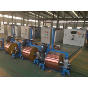 China Copper Wire Shaftless Active Pay Off Machine Multiple Drawing Bobbins on sale