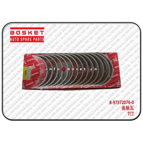 Buy 8-97372076-0 8973720760 Standard Crankshaft Metal Set Suitable For ISUZU NKR NPR 4HK1 4HF1 at wholesale prices