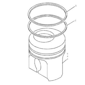 2W8646 Ring G Engine 2W-8646 Ring 2244432 Piston St Pump Cylinder Liner 224-4432
