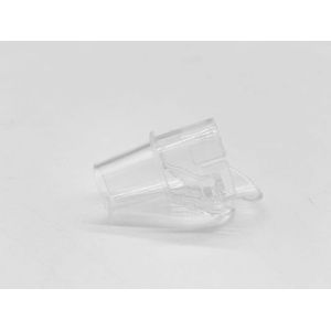 SGS CNC PMMA Injection Moulding Plastic Beauty Pen Head transparent