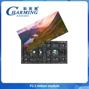SMD 2020 P2.5 Led Indoor Module Screen 16 Bit RGB Full Colour Fixed Installation