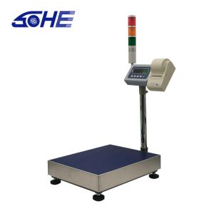OBM Supported Explosion Proof Electronic Alarm Printing Bench Scale with LED LCD