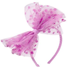 China Cute Butterfly Polyester Bowknot Headbands For Little Girls Hairband on sale