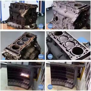 Portable 50W 100W 200W 300W Handheld Pulse Laser Cleaning Machine for Rust of