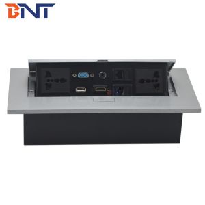 conference table no cable design connection pop up socket box