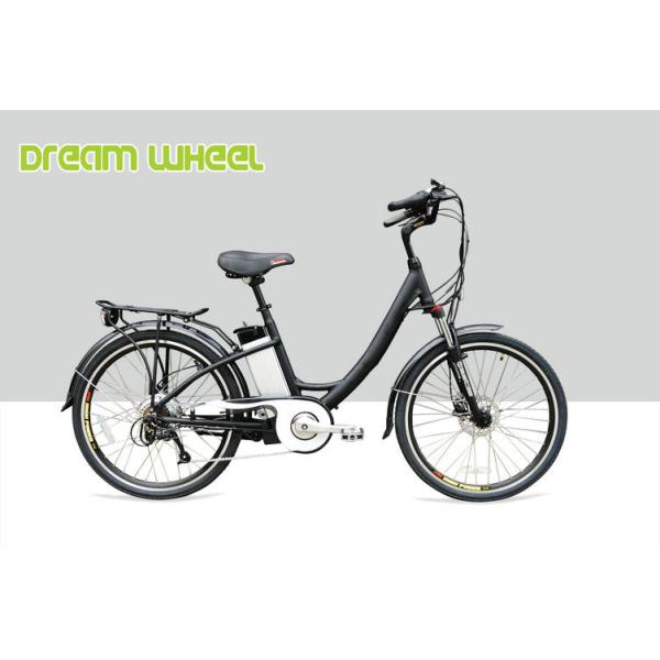 Gear Motor Electric Urban Bike 48V 500W With Tektro Hydraulic Disc Brake