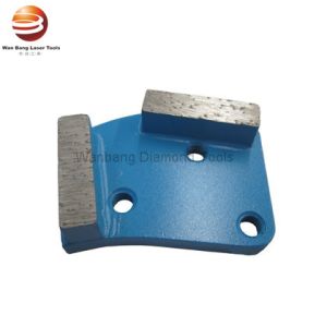 Irregular Shape Two Segments Diamond Grinding Shoes