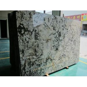 Elegant Aspen White Granite Stone Slab Countertop Stone Vanity Tops