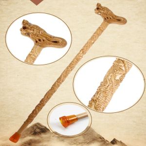 Elderly Custom Wood Walking Canes For Mountain Climbing