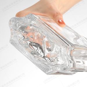 Customized Glass Wine Bottles With Hot Stamping Surface Handling