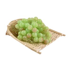 Home Practical Bamboo Broom And Dustpan Green Color