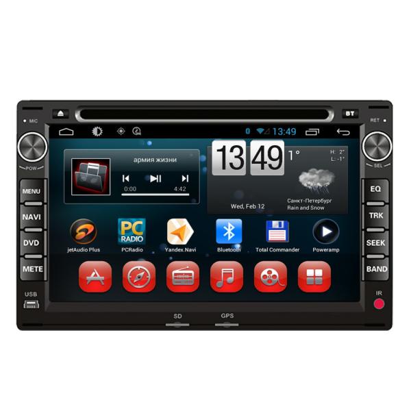 Buy Android 4.2 Fox Crossfox Passat B5 Volkswagen GPS Navigation System / DVD Player SWC BT at wholesale prices