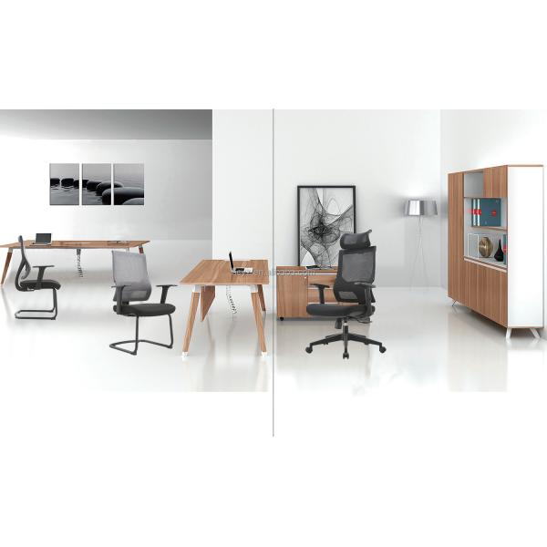 Guangdong Office Furniture Full Mesh Ergonomic Chair with Adjustable Height and Footrest