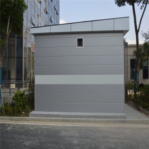 35sqm Shutter Door Garbage Sorting Room Modern Prefab Tiny Homes