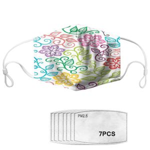 Reusable Decorative Face Mask For Germs