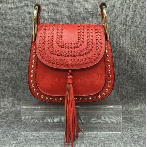 Female head layer of leather 2016 new European and American fashion rivet