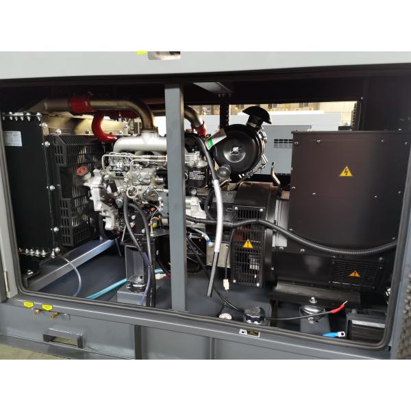 Utral Silent Isuzu Generator 30kW , JE493ZLDB-02 , China JMC Isuzu