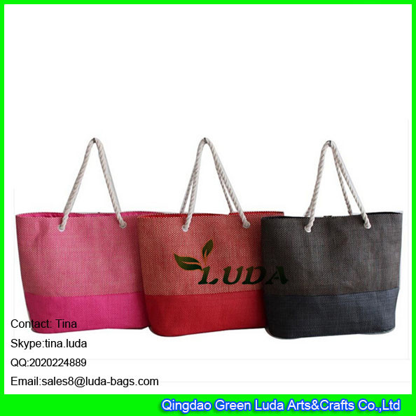 Buy LUDA 2015 new fashion china manufacturer natural paper straw handbags at wholesale prices
