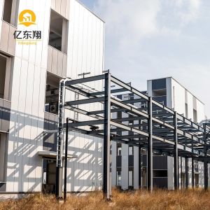 Prefab Steel Warehouse with Light Steel Frame and Galvanized Purlin
