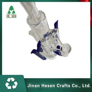 19 Inch Herb Weed SGS 32cm Glass Water Bongs