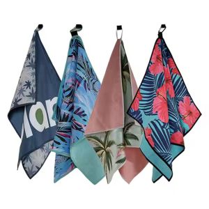 Wholesale Magnetic Golf Towel High Quality Sport Accessories Magnet Golf Towel