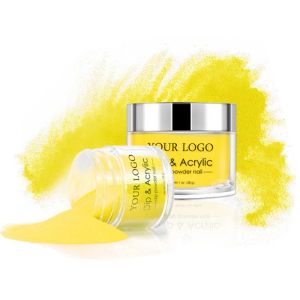 Free Sample Colored Fast Dry Acrylic Nail Powder High Gloss Acrylic Dipping