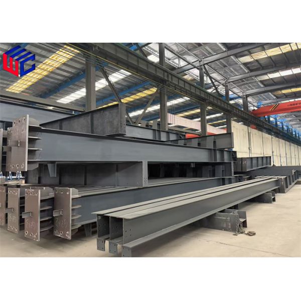 GRADE50 Prefabricated Steel Structures Frame Construction Powder Coating