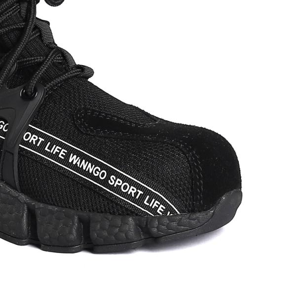 Slip Resistant Sport Boot Unisex Work Boots Metal Eyelets EVA Outsole Comfortable Insole