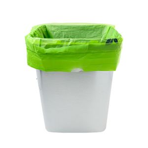 Non Toxic Harmless Compostable Garbage Bags Drawstring Refuse Bags