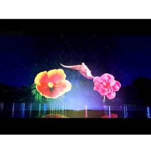 Programmable Water Screen Projection Large Event Scene Computer Control