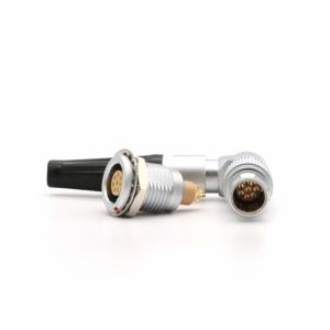 Lemo FSG 1B Rotatable Connector 8pin Right Angle Plug And Socket FSG.1B.308
