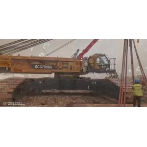 2020 SANY SCC7000A 700 Ton Crawler Crane Good Condition Heavy Construction