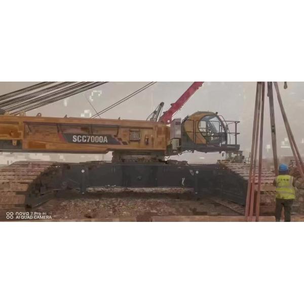 2020 SANY SCC7000A 700 Ton Crawler Crane Good Condition Heavy Construction