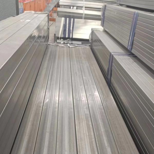 Strength White Aluminum Square Tubing Zinc Magnesium Good Weldability