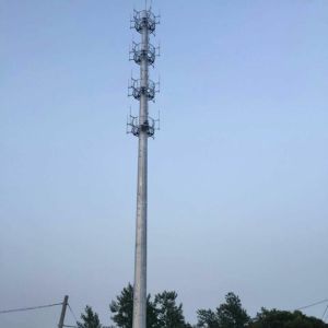 Anti Corrosion Cell Phone Communications Towers With Platforms