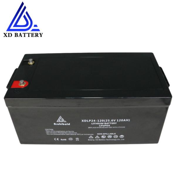 Buy Solar Trailer Residential Solar Off Grid 24v Lifepo4 Battery 120ah at wholesale prices