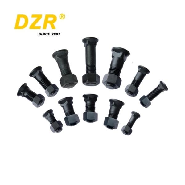 Buy Steel Plow Bolts and Nuts Grade 12.9 PB3/4*2 for Excavator and Bulldozer and Solution at wholesale prices