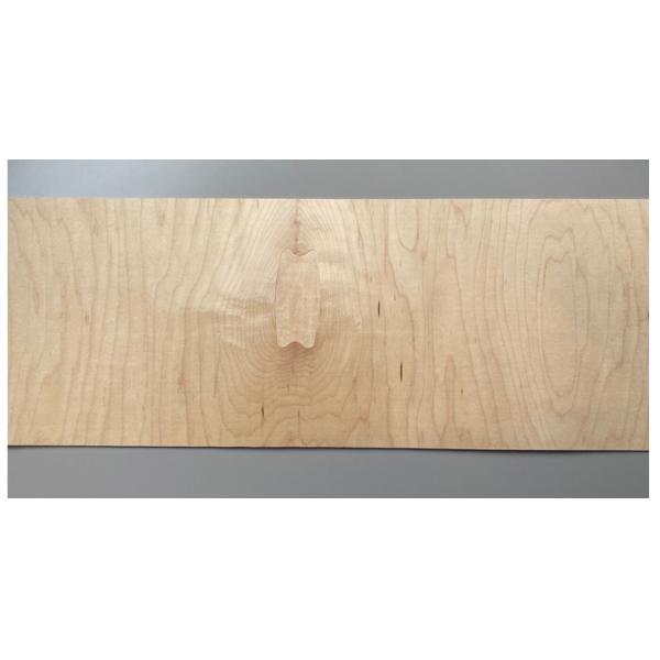 Wholesale Customized 0.45mm natural wood veneer canadian maple veneer for skateboard