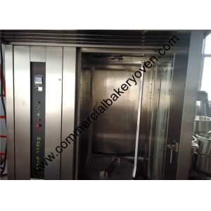 Multifunctional Bakery Equipment Oven , PC Control Double Rack Gas Rotary Oven