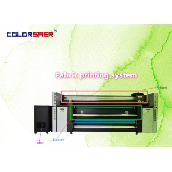 Buy Automatic Digital Textile Printer 2200mm with 3 Epson i3200 Heads at wholesale prices