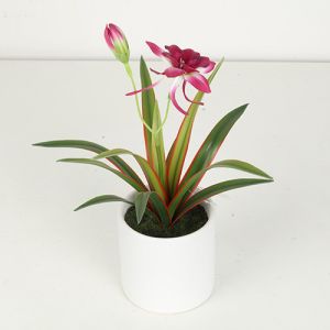 Quality 25 CM 48 CM Artificial Chlorophytum Comosum With Flower for sale